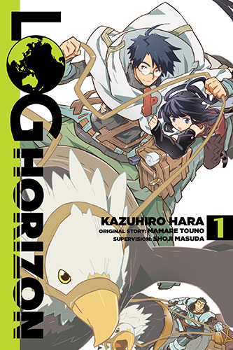 Log Horizon Vol 1 Manga Cover - Yen Press