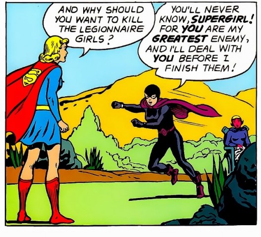 Satan Girl VS Supergirl