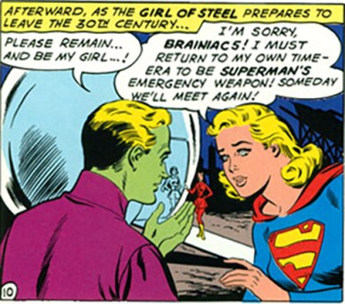 Supergirl and Brainiac 5 Part Ways
