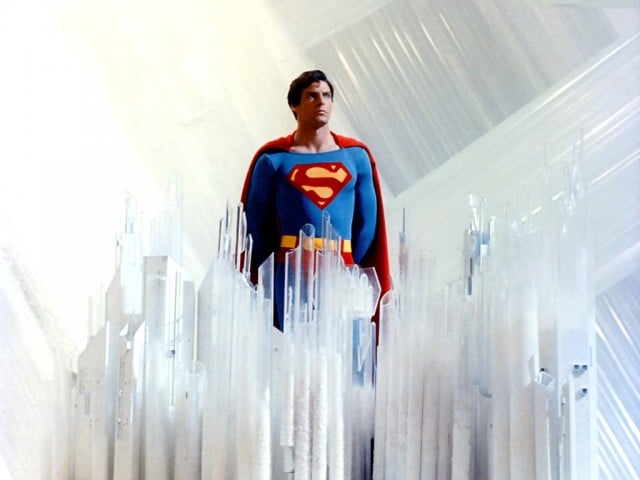 Superman Movie Fortress of Solitude Crystal Panel