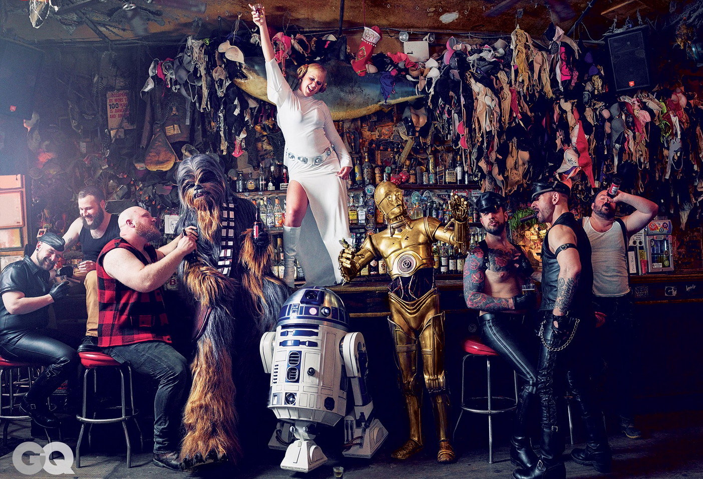 Amy Schumer Star Wars Parody Gq Spread Displeases Lucasfilm The Mary Sue