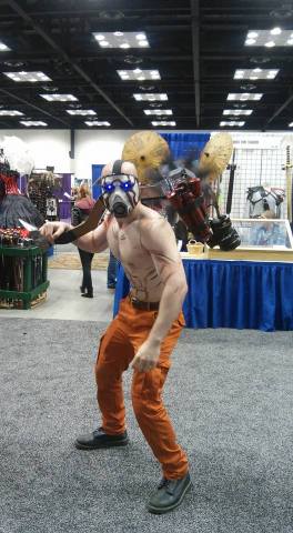 ... this guy. Not sure what he's from, but he was all in character and cool!