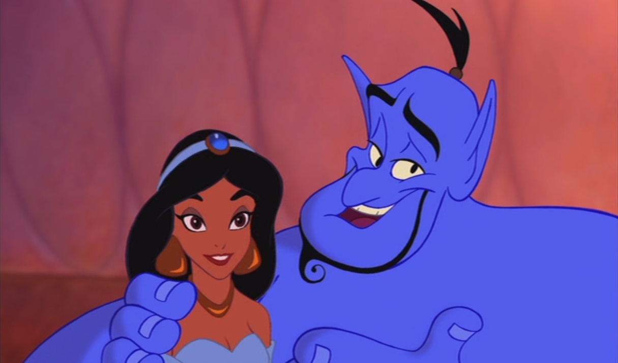 The Genie in Disney's animated Aladdin.