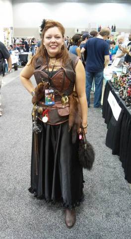Cool Steampunk lady!