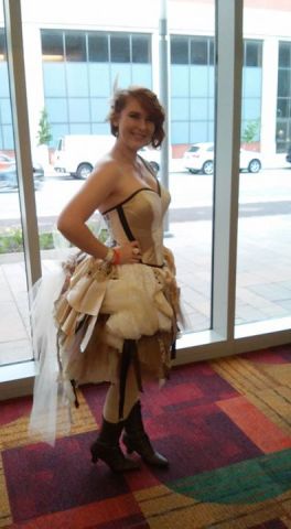 A really cute steampunk outfit!