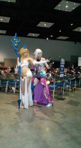 These ladies were awesome, but I'm not sure what they're from.