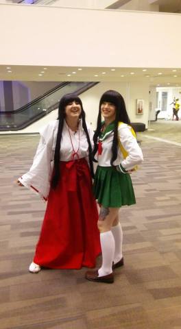 Kikyo and Kagome