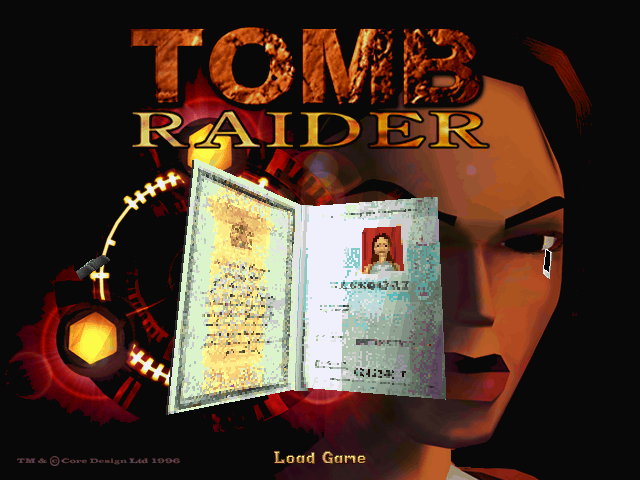 Tomb Raider Start Screen