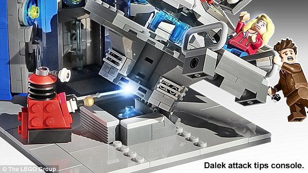 Lego Doctor Who One Step Closer