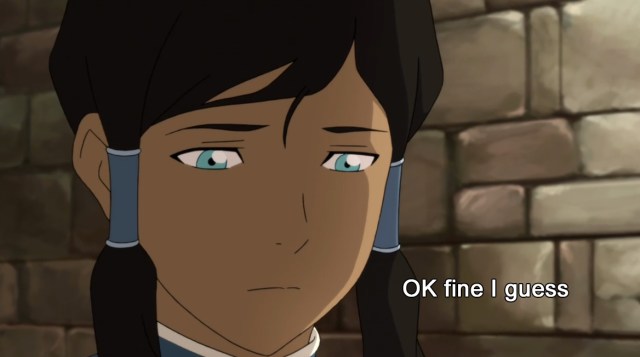 korra ok fine i guess