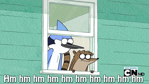 regular show hm hm hm