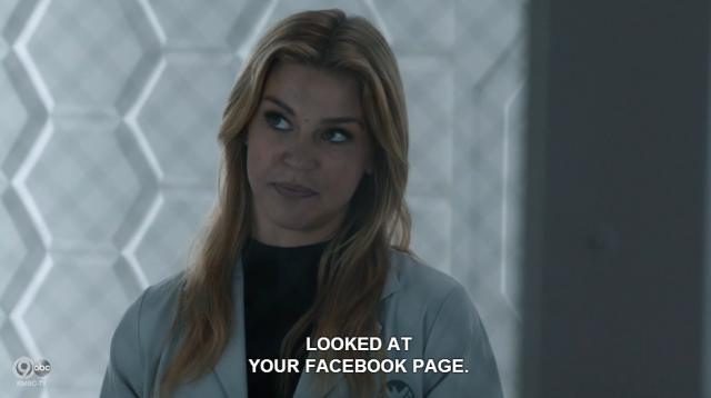 But that information was friends-only, so, like, there was still some cool spy hacking going on, okay?