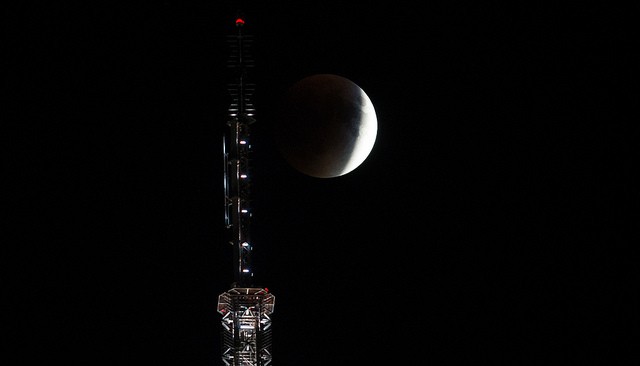 Supermoon eclipse.