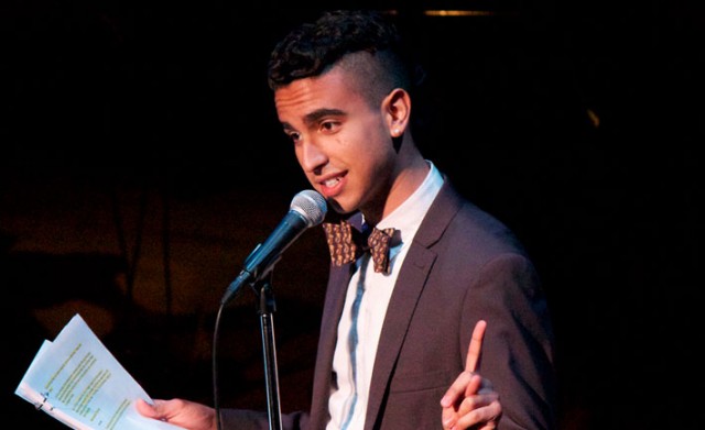 Dylan Marron in Welcome to Night Vale live.