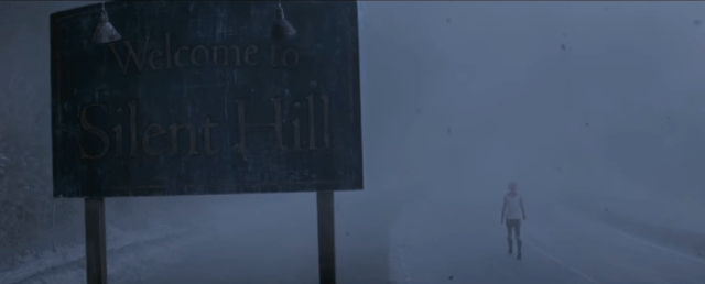 Silent Hill welcome sign.