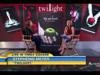 Stephanie Meyer reveals genderswapped Twilight book.
