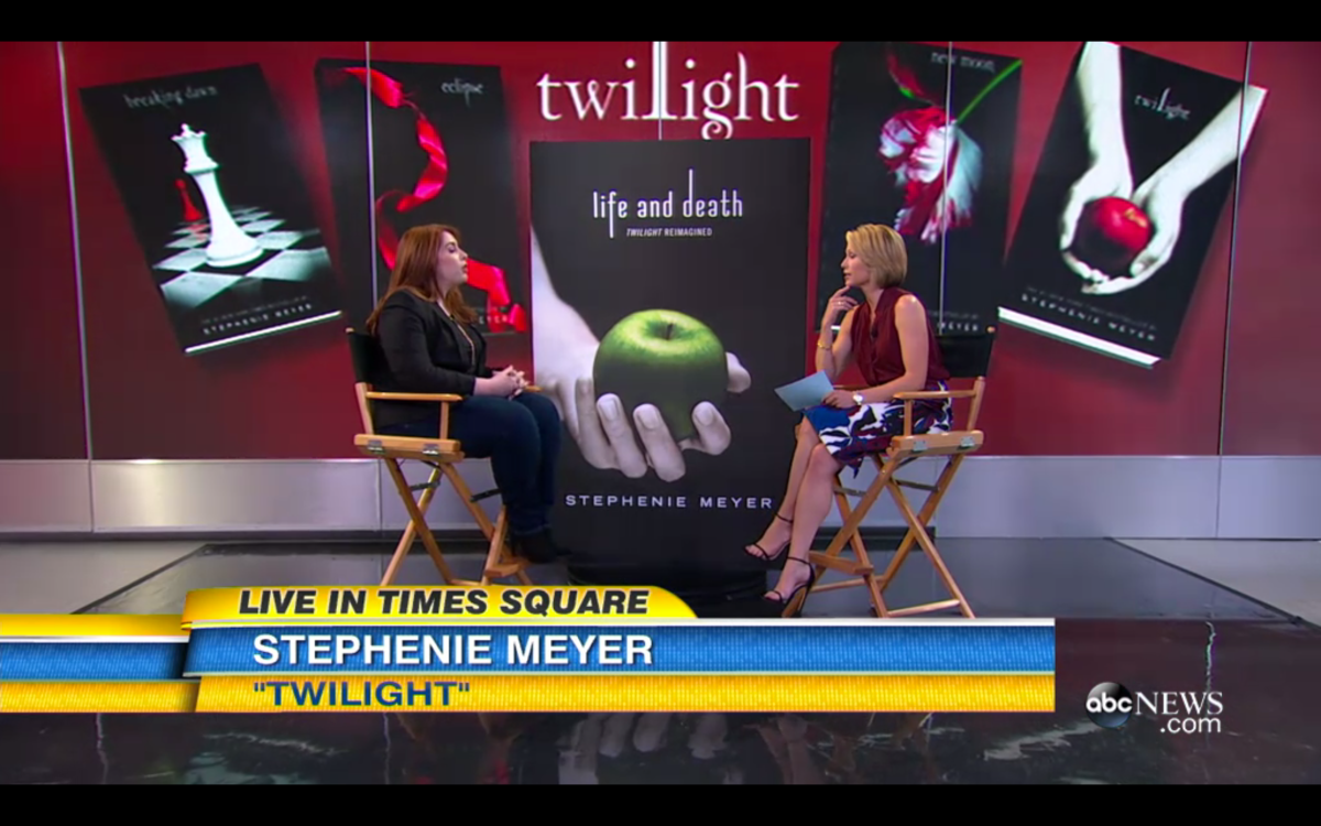 Stephanie Meyer reveals genderswapped Twilight book.