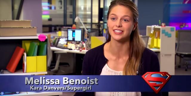 Supergirl BTS