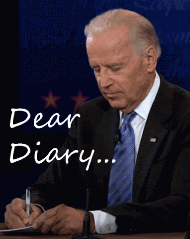 joe biden diary
