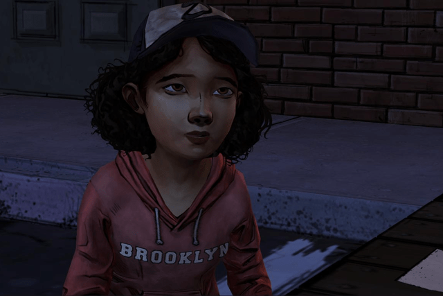 Clementine in The Walking Dead game.