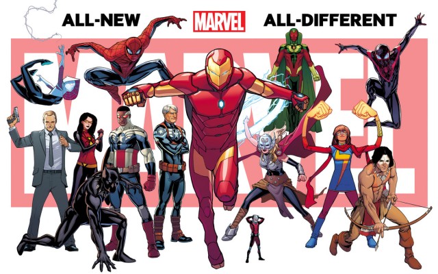 marvel all-new all-different