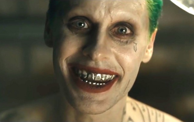Jared Leto as the Joker in Suicide Squad.