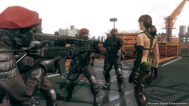 Quiet in Metal Gear Solid V.