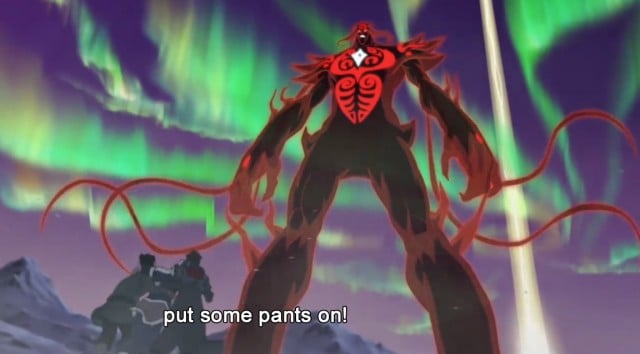 Legend of Korra put some pants on.