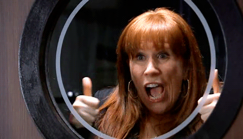 Catherine Tate as Donna Noble in Doctor Who.