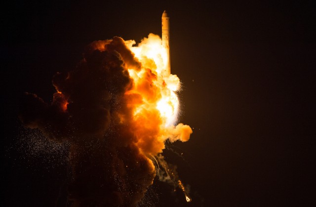 Antares rocket explosion