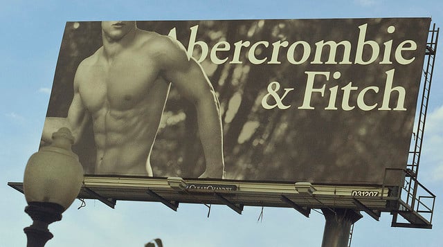 Abercrombie and Fitch ad
