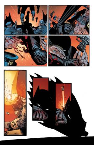 That advice definitely paid off. From DKIII #1, art graciously shared from DC Comics.