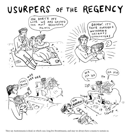 Kate Beaton - Step Aside Pops 33 Austen v Bronte