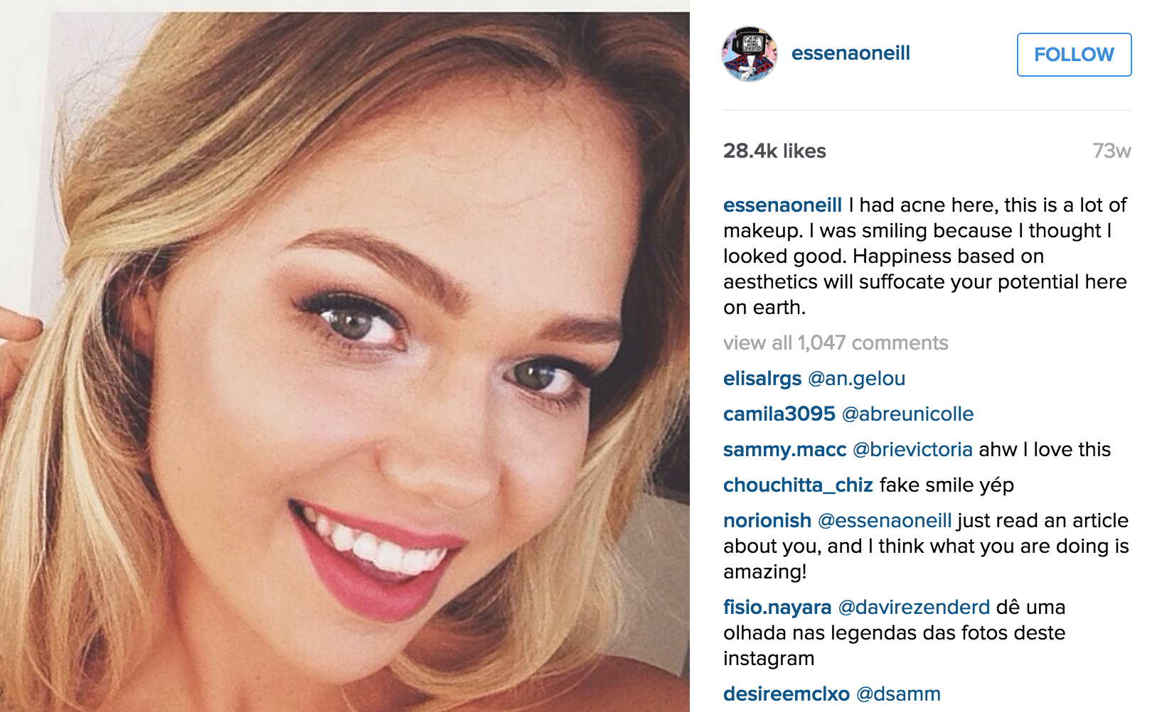 18 Year Old Instagram Star Reveals Dark Side Of Social Media The Mary Sue