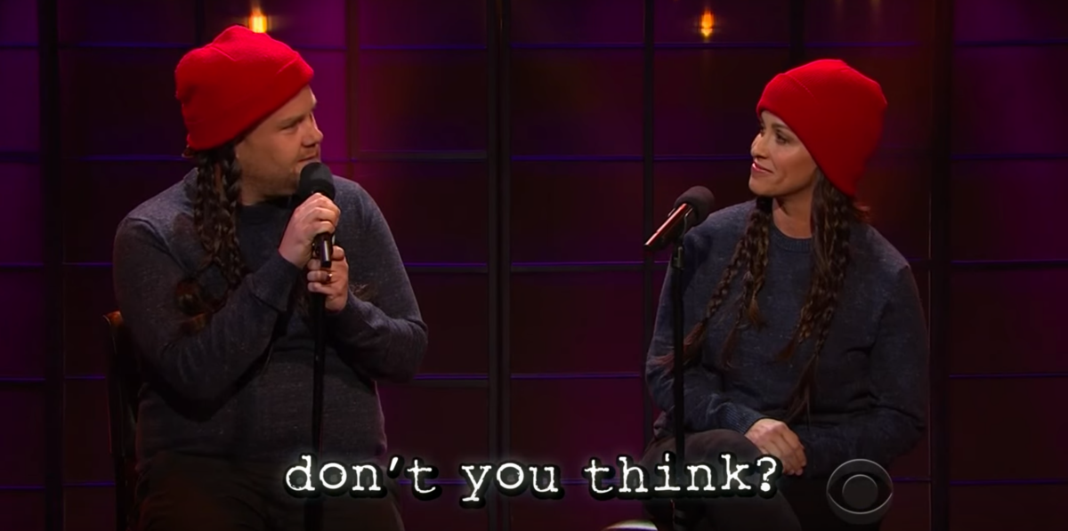 James Corden and Alanis Morissette Sing an Updated "Ironic" The Mary Sue