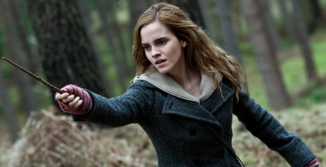 Emma Watson as Hermione Granger in Harry Potter and the Deathly Hallows