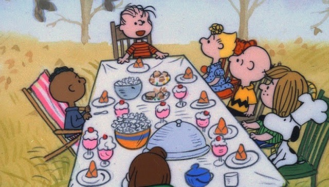 Peanuts thanksgiving
