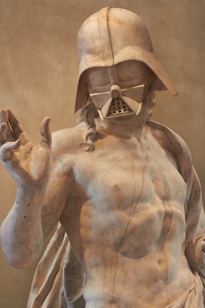 Darth Vader sculpture