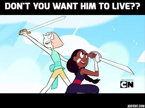 Connie, keep being awesome. Pearl ... dial it down a notch. And let me hug you.