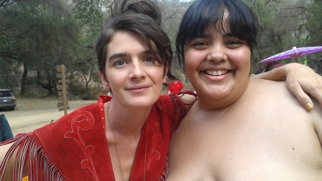 Gaby Hoffmann and Teresa