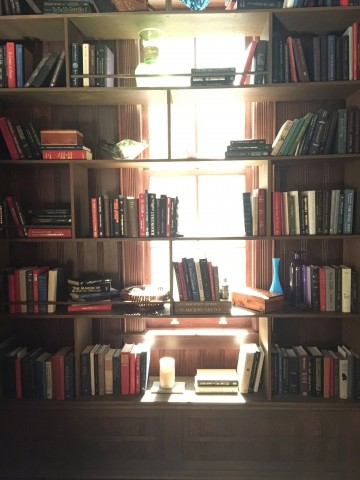 You know, you can tell a lot about a person by looking at the books on their shelves.