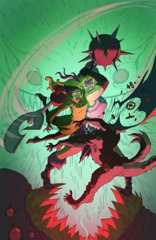Variant Cover for Issue #1 by Matt Rhodes.