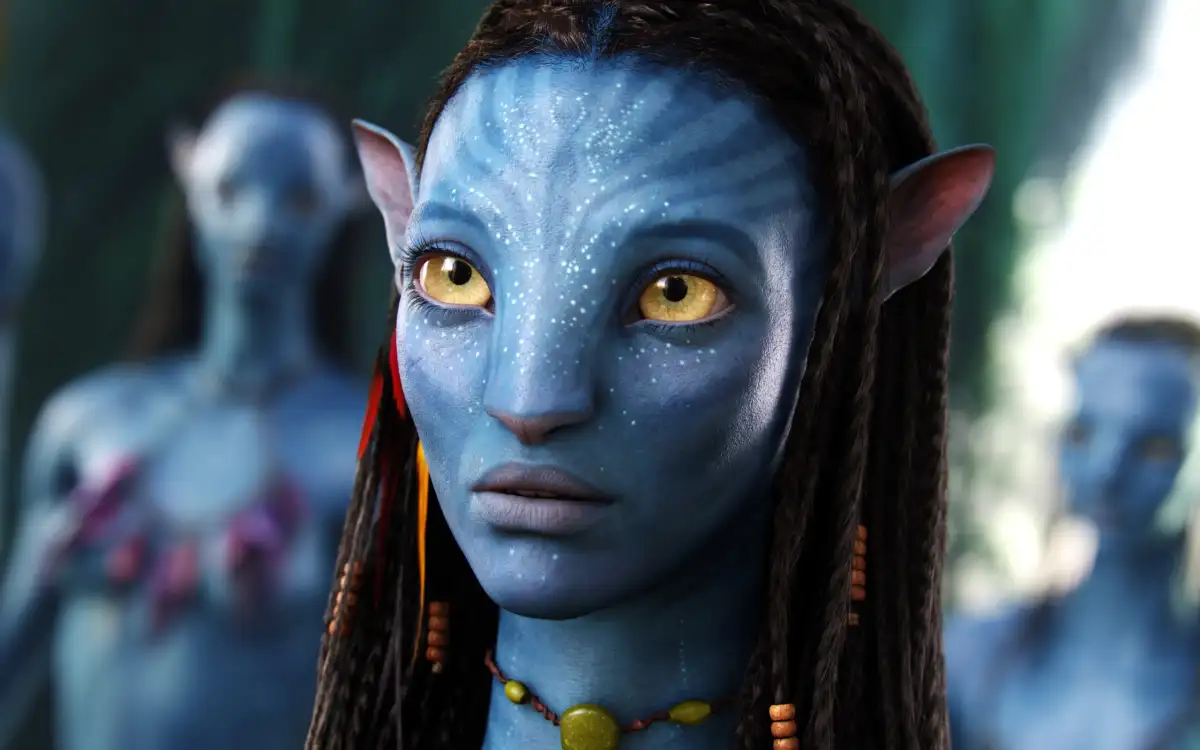 Zoe Saldana as Neytiri in 'Avatar'