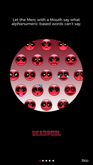 deadpool emojis