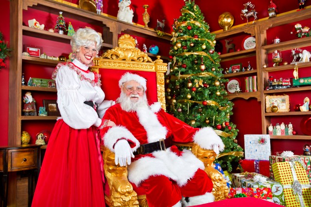 Mrs. Claus and Santa Claus