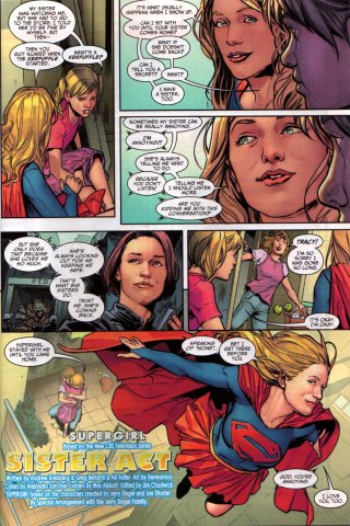 supergirl sister act