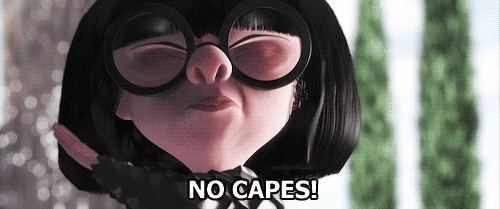 edna mode no capes