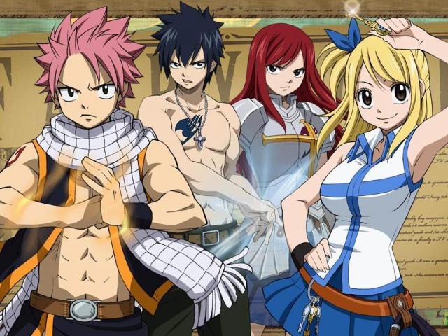 fairy tail main cast