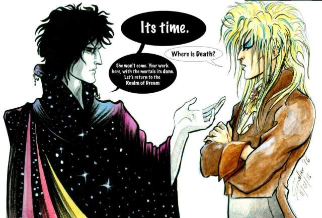 sandman and bowie