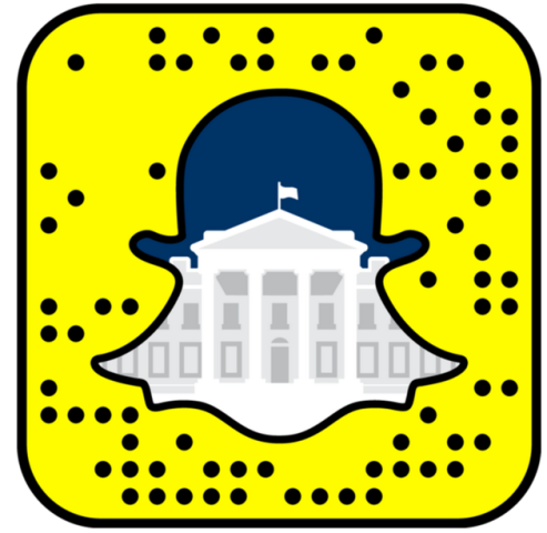 white house snapchat code